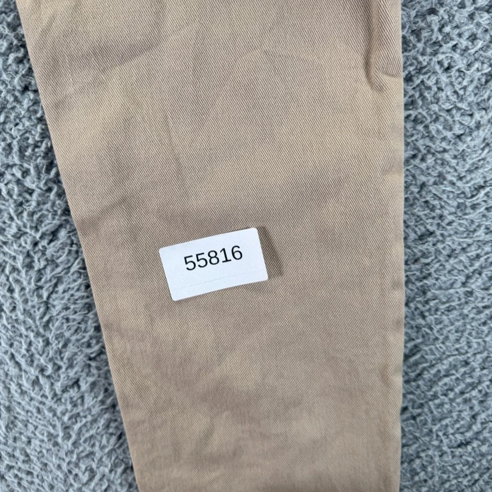 Asos Jeans Men 34x30 Beige Cotton Denim Straight Leg Streetwear Workwear Stretch